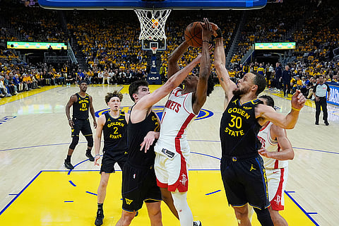 NBA Basketball: Golden State Warriors vs Houston Rockets