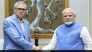 | PTI : CM Omar Abdullah Meets PM Modi, Reviews Jammu And Kashmir Situation