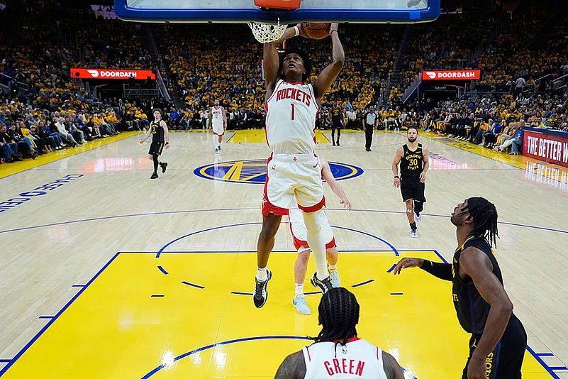 NBA Basketball: Golden State Warriors vs Houston Rockets