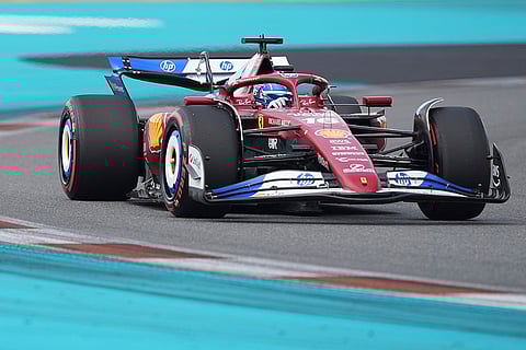 F1 Miami GP Auto Racing qualifying session 2025