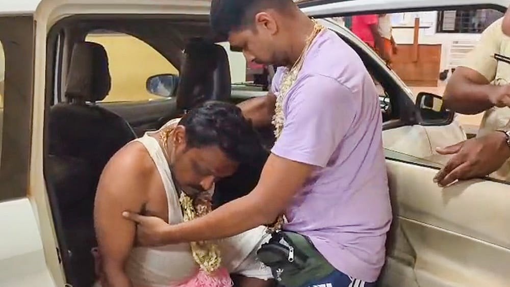 | Photo: PTI : Stampede at Goa temple