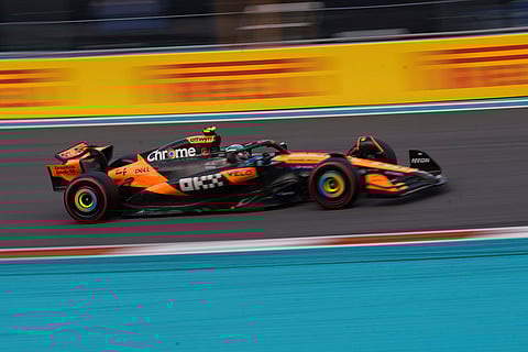 F1 Miami GP Auto Racing qualifying session 2025