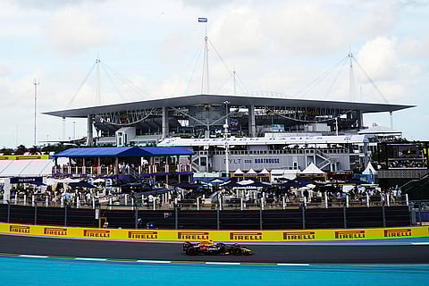 F1 Miami GP Auto Racing qualifying session 2025