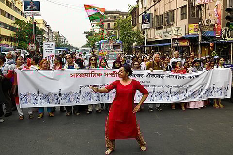Citizen Forum rally in Kolkata