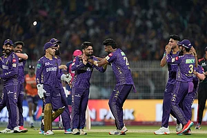 | Photo: AP/Bikas Das : IPL 2025: Kolkata Knight Riders vs Rajashtan Royals