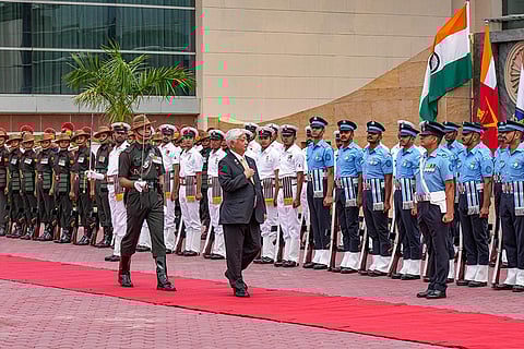 Japanese Defence Minister in Delhi