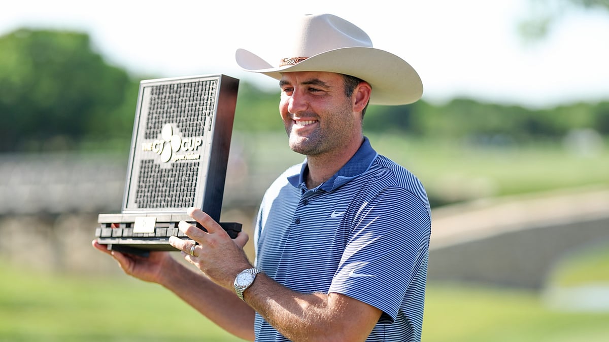Scottie Scheffler won the CJ Cup