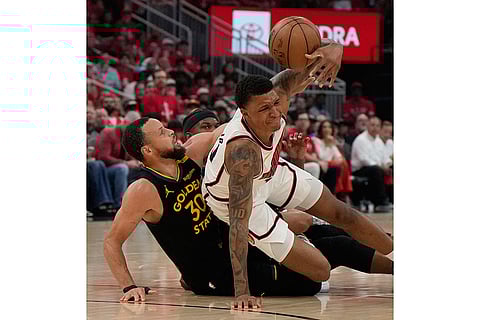 NBA Basketball: Golden State Warriors vs Houston Rockets