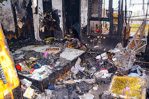 5 killed in fire in Kanpur