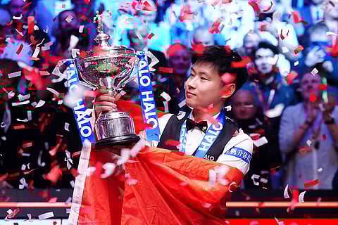 World Snooker Championship: Zhao Xintong vs Mark Williams