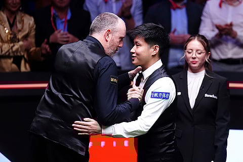 World Snooker Championship: Zhao Xintong vs Mark Williams