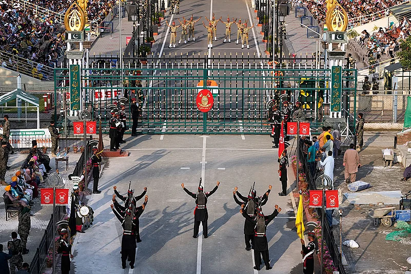Closing Ceremony At The Wagah