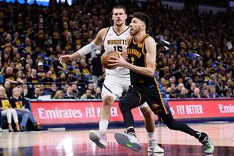 NBA Basketball Game: Oklahoma City Thunder vs Denver Nugggets