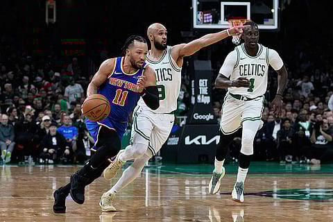 Basketball: Boston Celtics vs New York Knicks