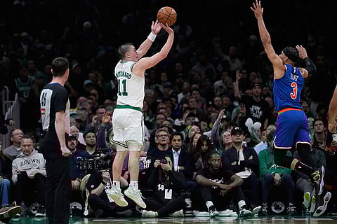 NBA Basketball: Boston Celtics vs New York Knicks