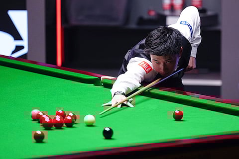 World Snooker Championship: Zhao Xintong vs Mark Williams