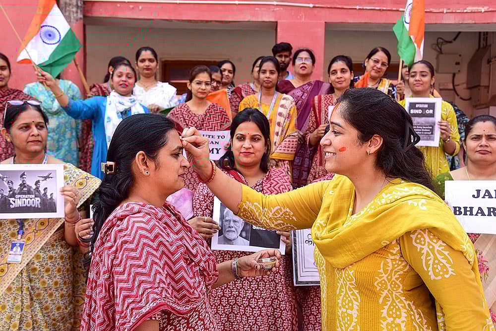 | Photo: PTI : Operation Sindoor: India reacts