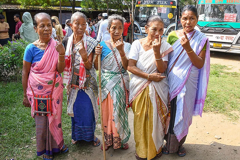 Panchayat elections in Assam