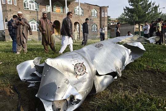 Aircraft Wreckage In Srinagar Area Leaves Residents Terrified