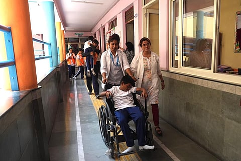 War mock drill at Delhi school