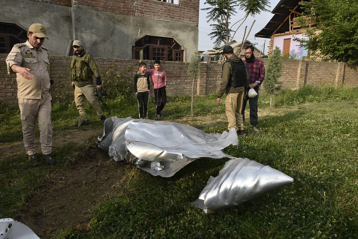 jet crash J&K