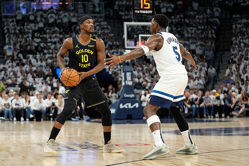 NBA Basketball Game: Golden State Warriors vs Minnesota Timberwolves