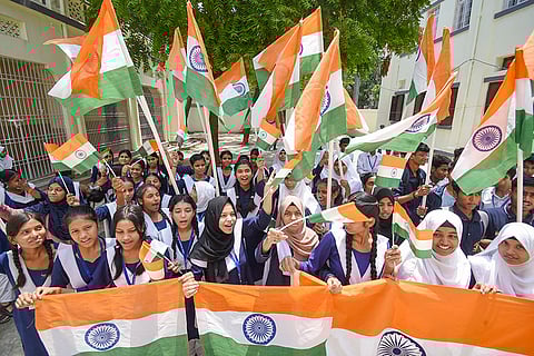 Operation Sindoor: School students celebrate