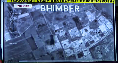 Barnala Camp in Bhimber as shared by the Indian government