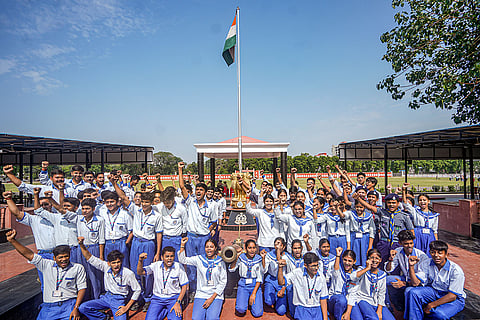 Operation Sindoor: School students celebrate