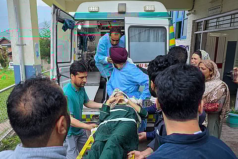 Heavy shelling by Pak troops along LoC in J-K