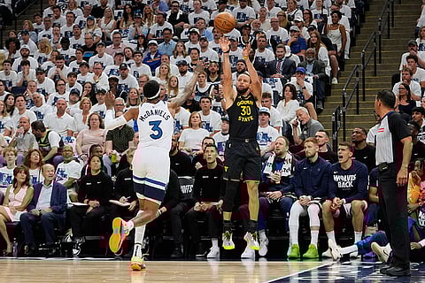 NBA Basketball Playoffs: Minnesota Timberwolves vs Golden State Warriors