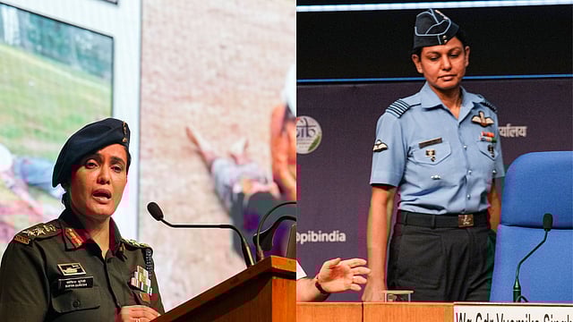 Meet Lt Col Sophia Qureshi And Wing Commander Vyomika Singh, The Indian Female Officers Who Briefed Media