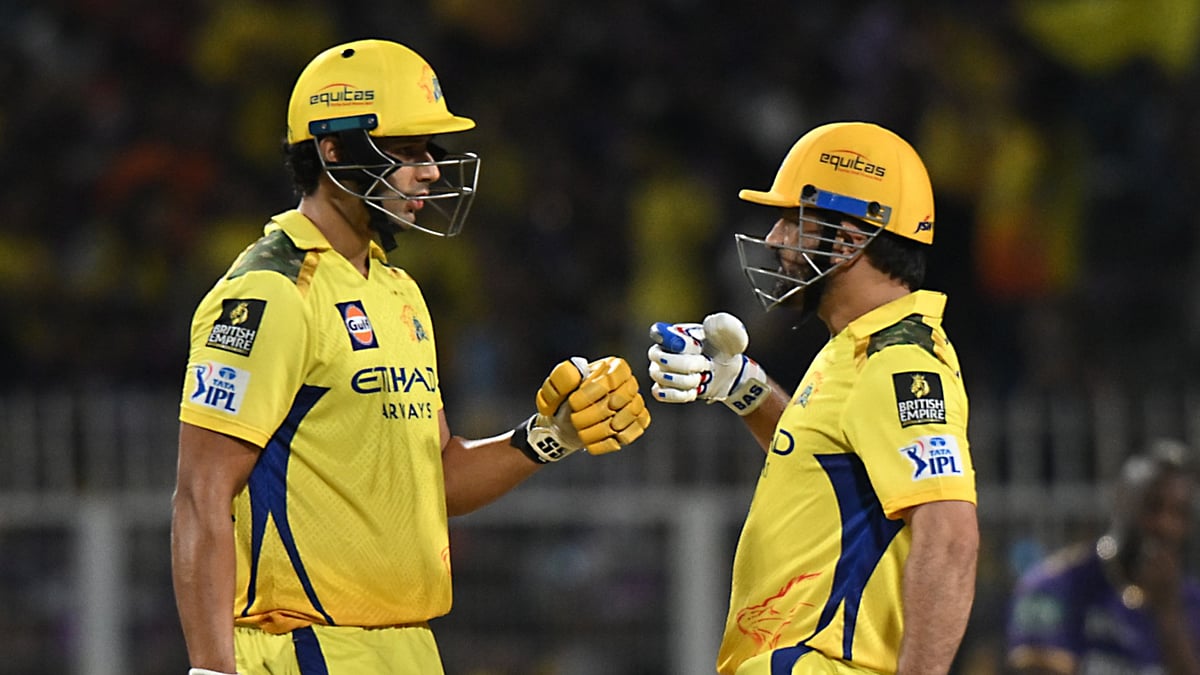 CSK edged out KKR by two wickets