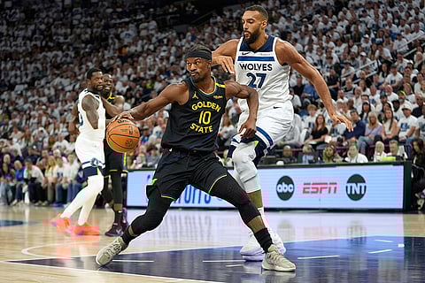 NBA Basketball Playoffs: Golden State Warriors vs Minnesota Timberwolves