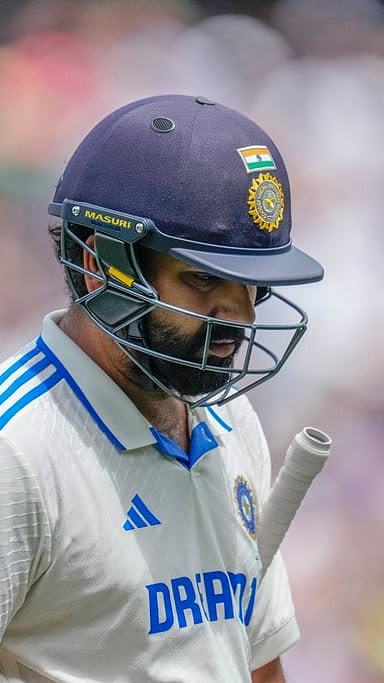 India Test player Rohit Sharma.