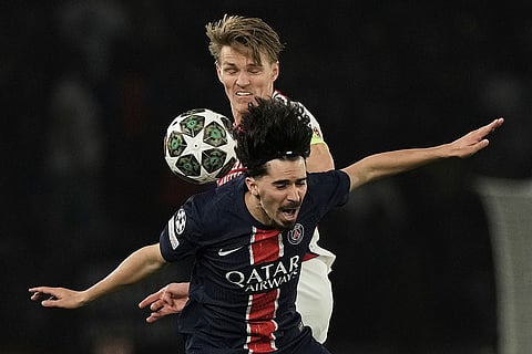 France Soccer Champions League: Paris Saint-Germain vs Arsenal