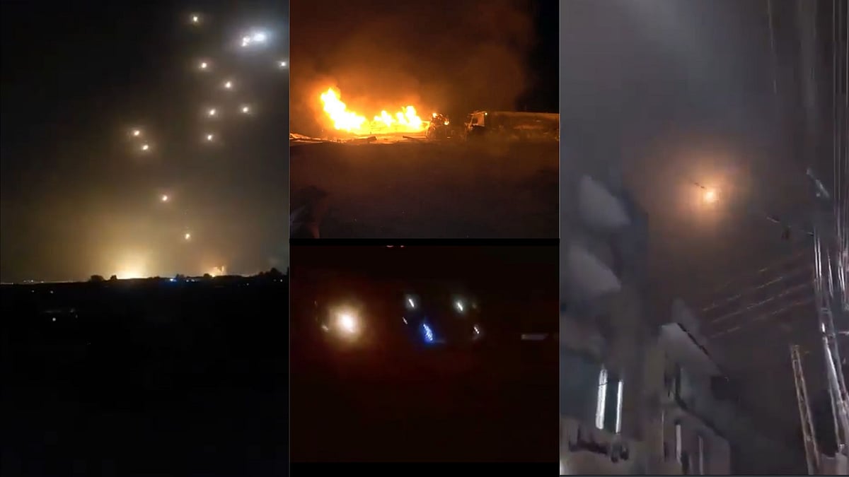 collage of various fake visuals | - X