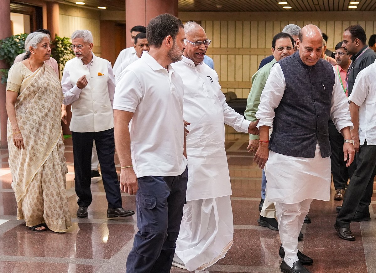 The government briefs opposition leaders at an all-party meeting on Thursday over the success of "Operation Sindoor" and its aftermath. - PTI