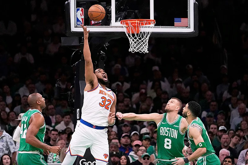 NBA Eastern Conference Semifinals game 2 New York Knicks vs Boston Celtics: Karl-Anthony Towns