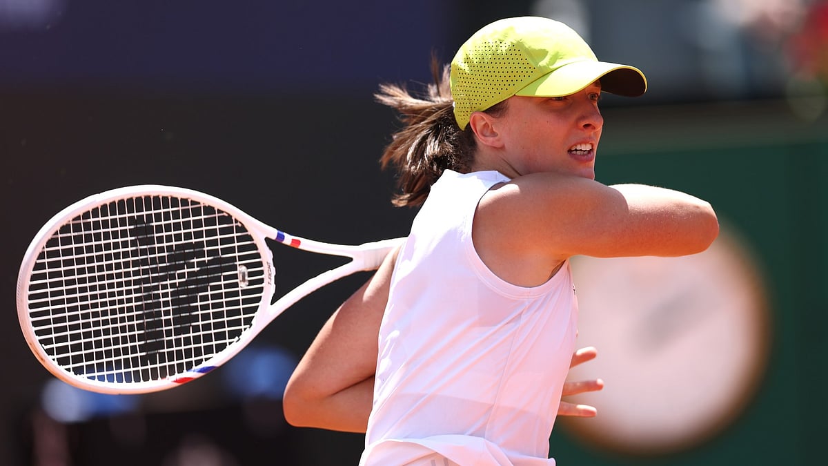 File : Iga Swiatek in Italian Open.