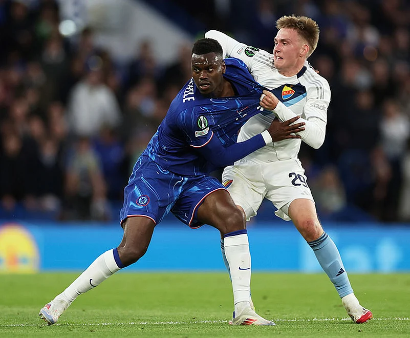 Britain Soccer Europa Conference League: Djurgarden vs Chelsea