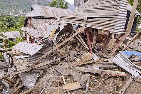 Pakistani shelling in Baramulla