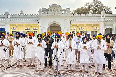Ardas at Takht Sri Keshgarh Sahib