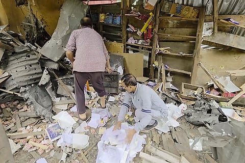 Pakistani shelling in Baramulla