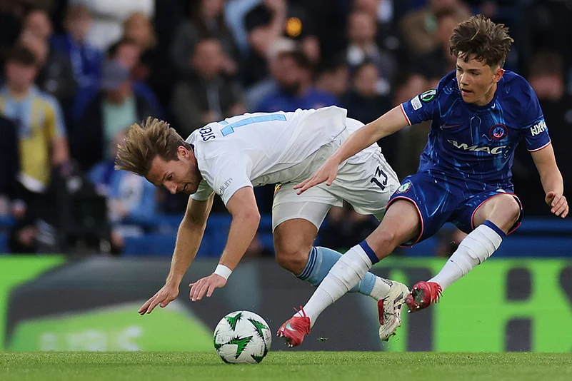 Britain Soccer Europa Conference League: Chelsea vs Djurgarden