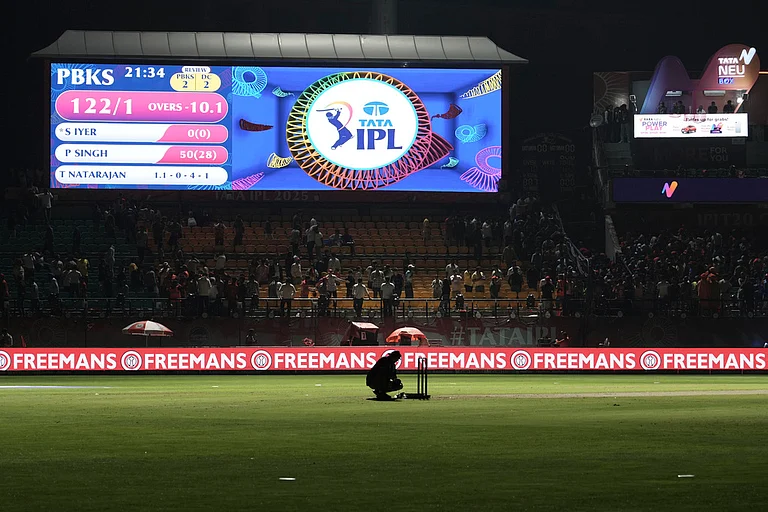 Indian Premier League 2025 suspended for a week - AP/Ashwini Bhatia