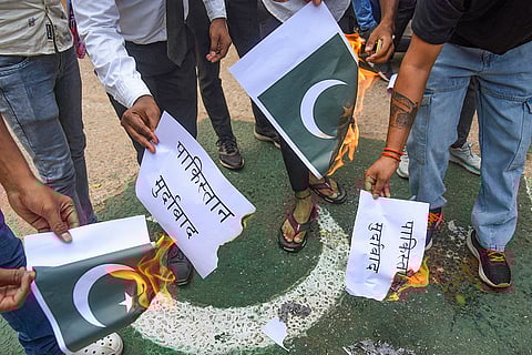 Indo-Pak Conflict: Protest rally against Pakistan in Ranchi