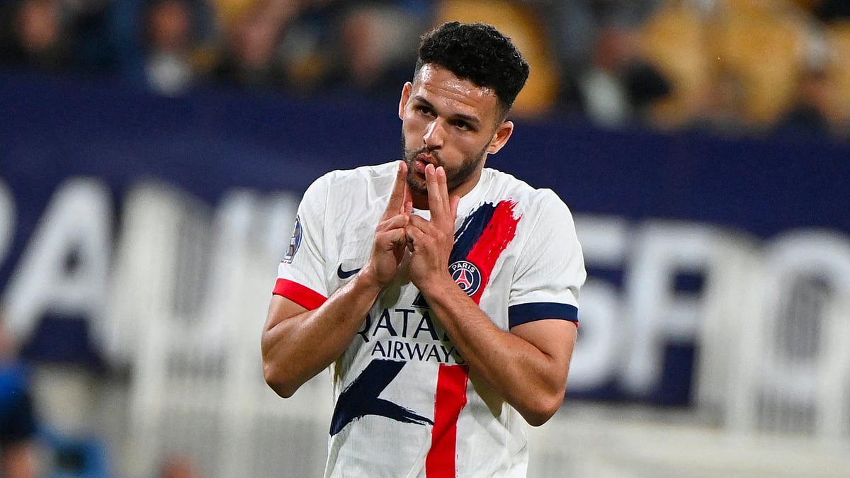 Goncalo Ramos scored a hat-trick for PSG against Montpellier