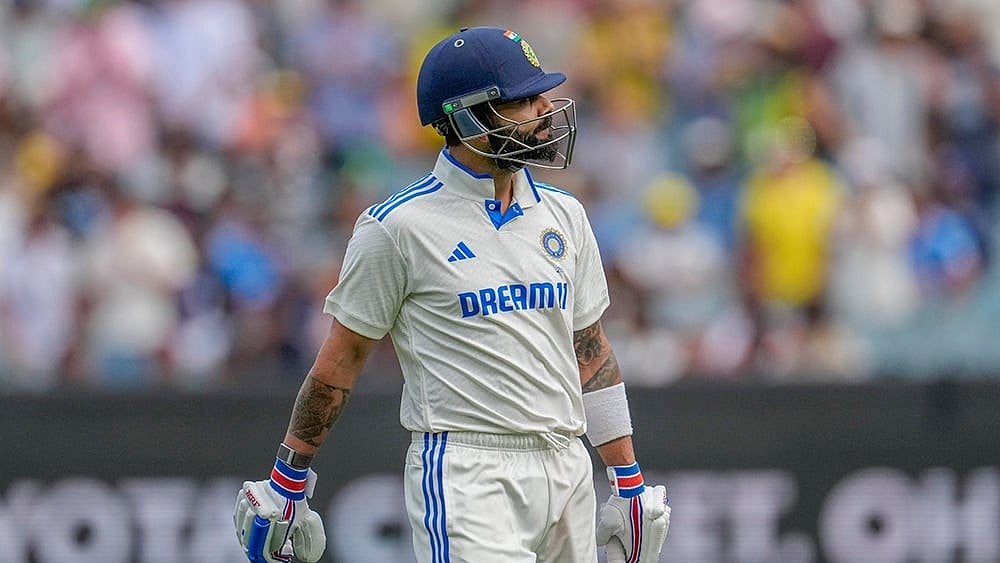India Vs Australia, 4th Test Day 2: India's Virat Kohli walks off the field after losing his wicket - | Photo: AP/Asanka Brendon Ratnayake