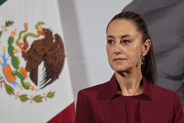 AP : Mexican President Claudia Sheinbaum 